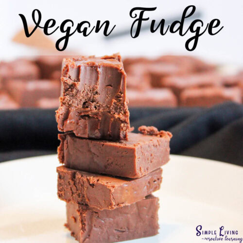 Easy Vegan Fudge