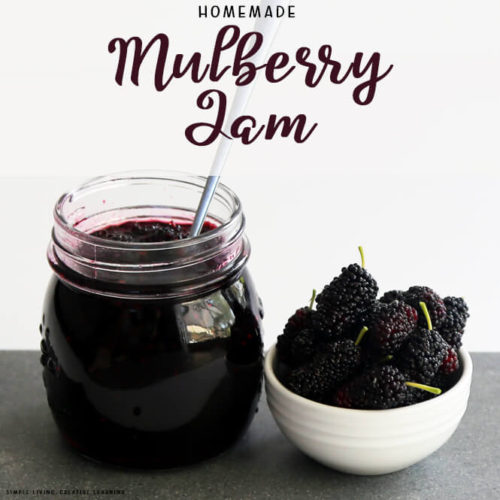 Homemade Mulberry Jam