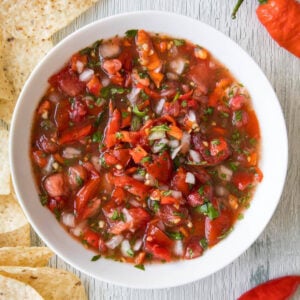 Fresh Ghost Pepper Salsa - Recipe