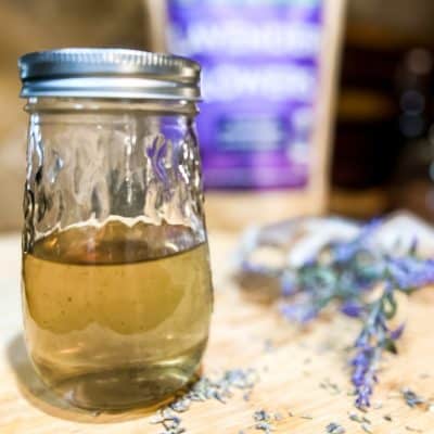 Homemade Lavender Syrup