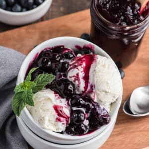 Homemade Blueberry Sauce