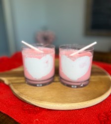 Valentine's Strawberry Mocktail