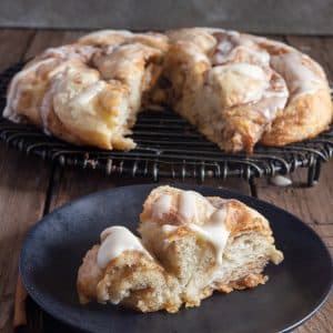 Refrigerator Dough Braided Cinnamon Bread