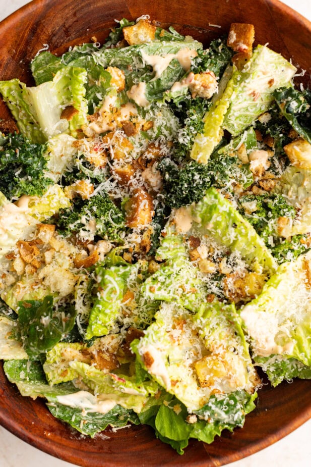 Spicy Caesar Salad