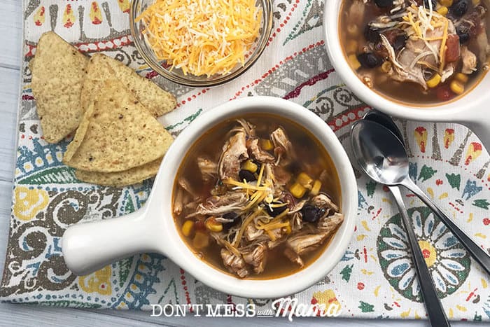 Instant Pot Chicken Tortilla Soup