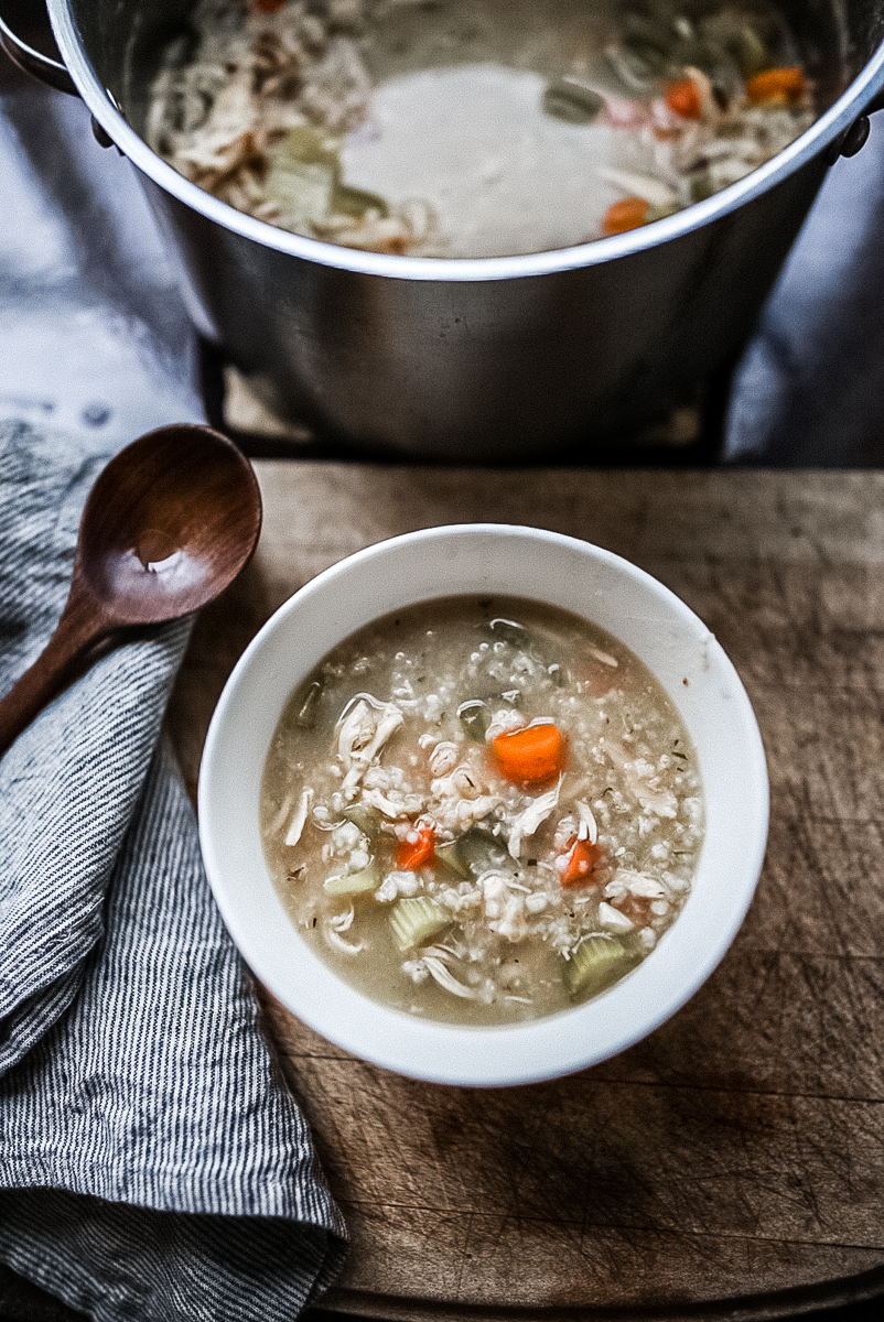 Best Ever Chicken Barley Soup From Scratch