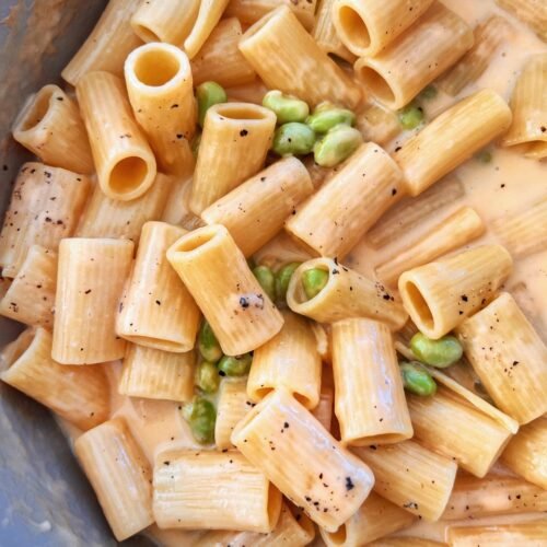 One Pot High Protein Cottage Cheese Pasta (Mac 'n' Cheese)