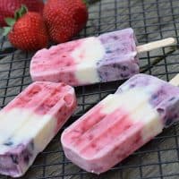 Red White and Blue Popsicles