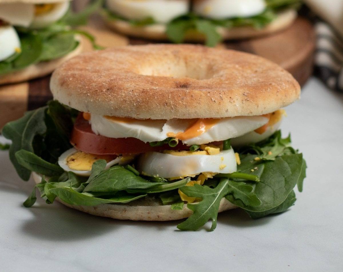 Mozzarella Egg Breakfast Sandwich