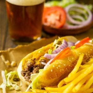 Cheeseburger Sub With Special Sauce