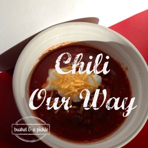 Chili Our Way