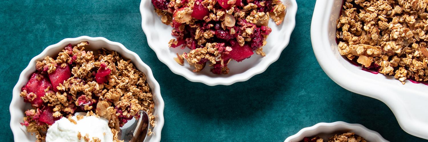Apple Berry Crumble