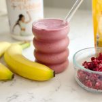 High Fiber PB&J Smoothie
