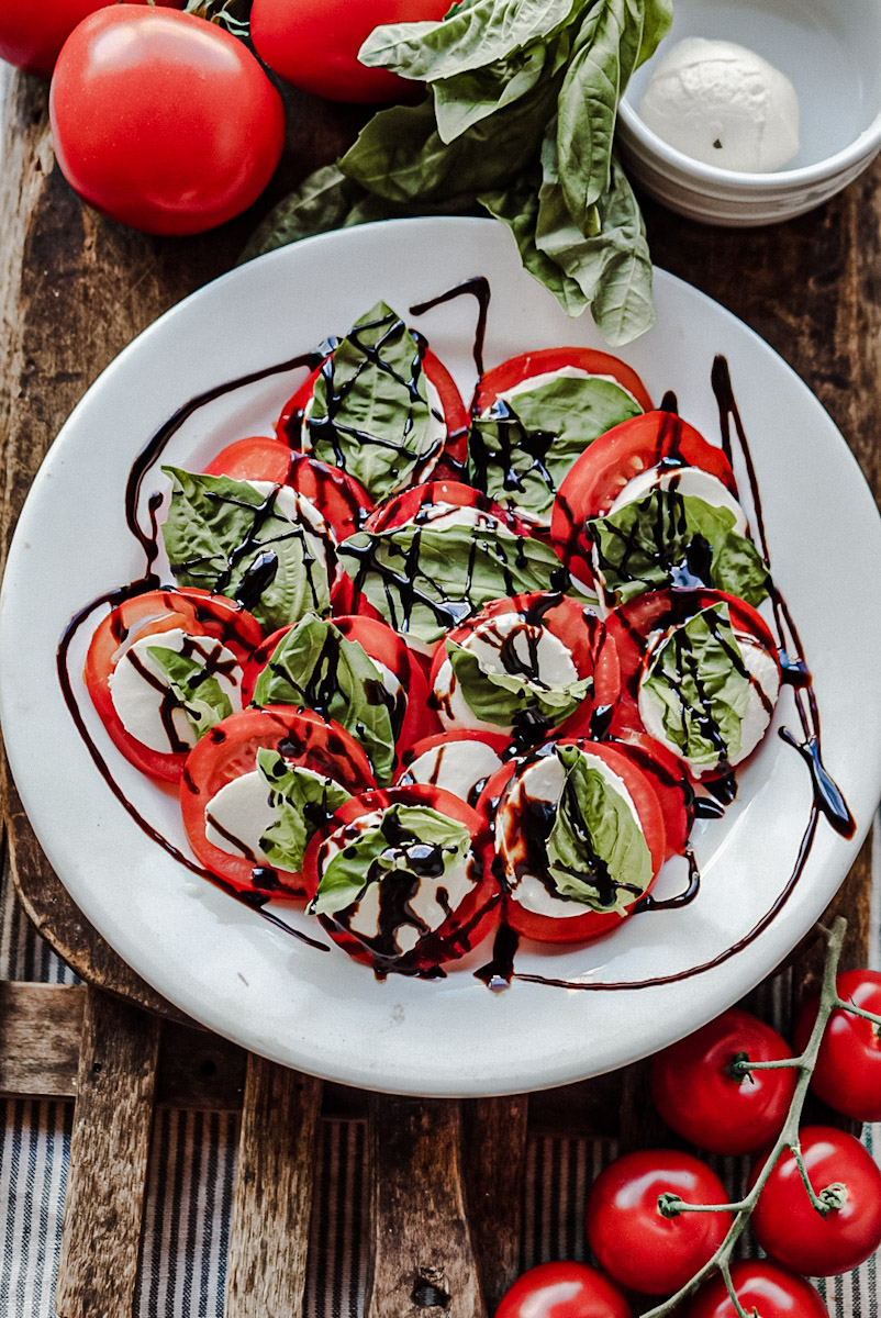 Tomato Mozzarella Basil Salad