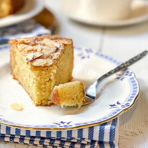Anytime Almond Cake Recipe