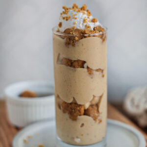 Healthy Peanut Butter Cookie Dough Blizzard (Vegan, Paleo)