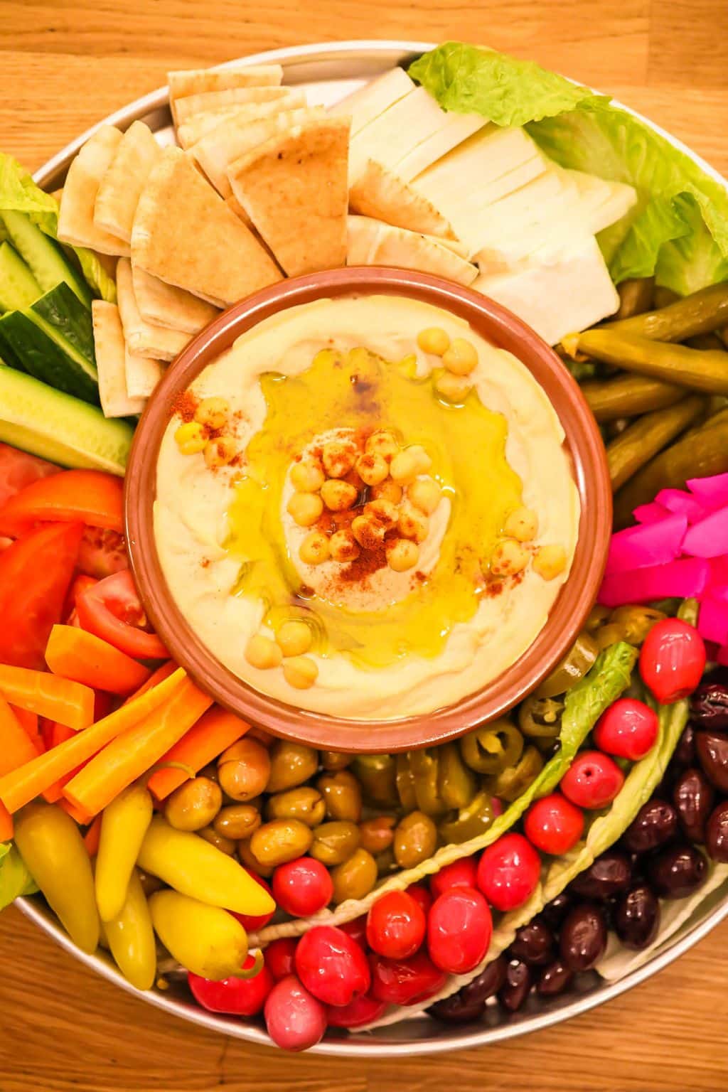 Hummus Platter Recipe