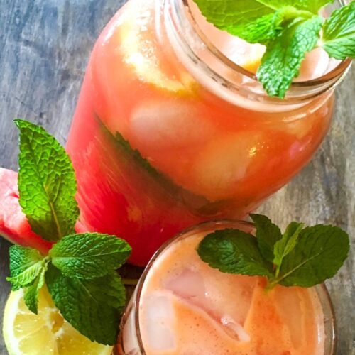 Watermelon Mint Lemonade