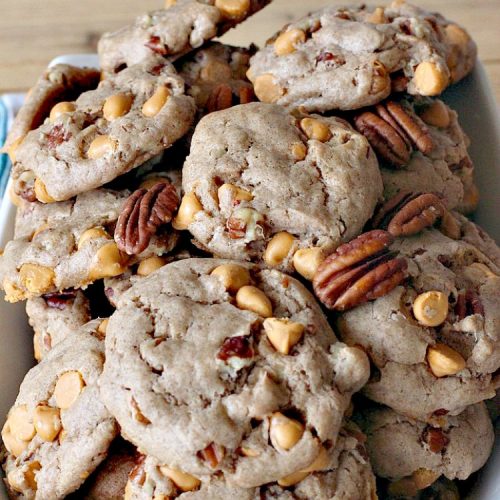 Butterscotch Pecan Spice Cookies