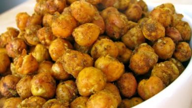 Roasted Chickpeas w/ Indian Spices