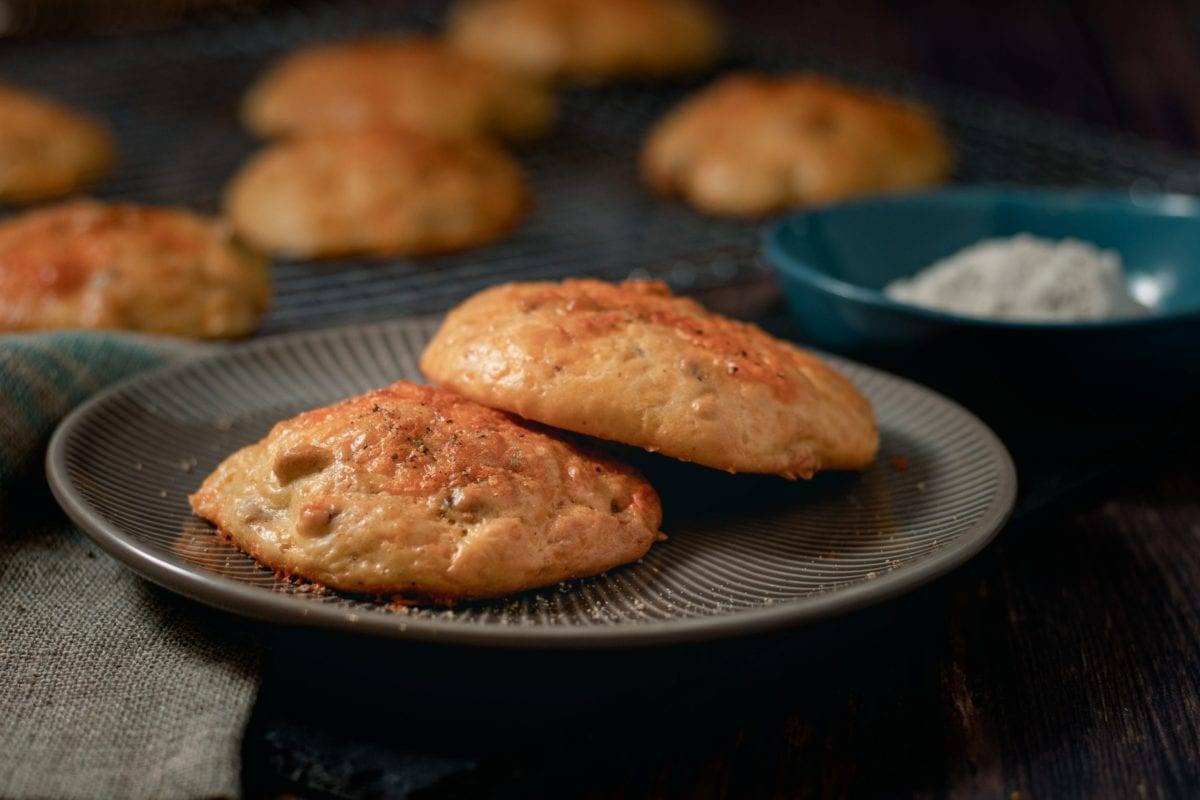 Bacon Egg and Cheese Breakfast Cookie