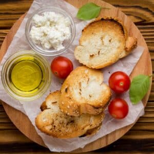 Easy Crusty Air Fried Bread