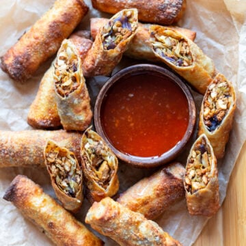 Easy Air-Fried Vegan Eggrolls