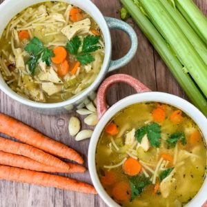 Super Easy Chicken Noodle Soup
