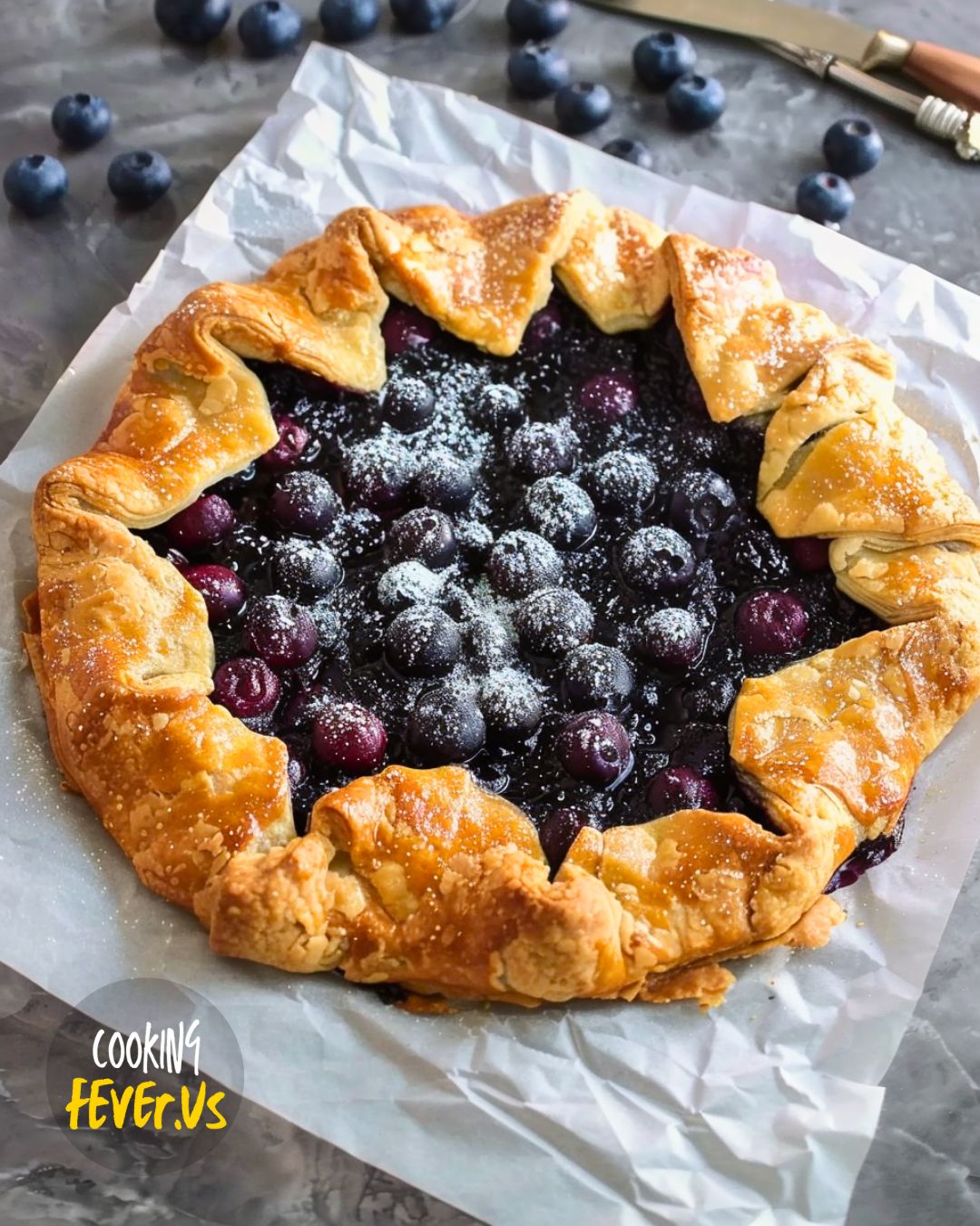 Blueberry Galette