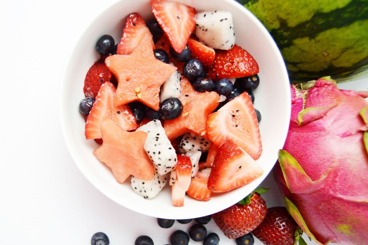 Patriotic Fruit Salad