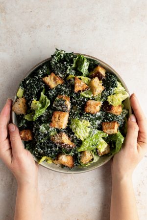 Kale Caesar Salad