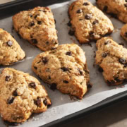 Banana Chocolate Chip Scones