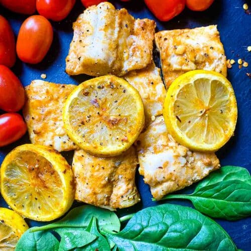 Air Fryer Cod Fish (No Breading)