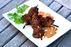 Indonesian Style Beef Satay (Satay Sapi)
