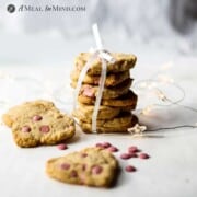 Ruby Cacao Chip Valentine Cookies