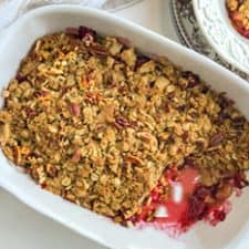 Cranberry Apple Crisp with Toasted Pecans Recipe