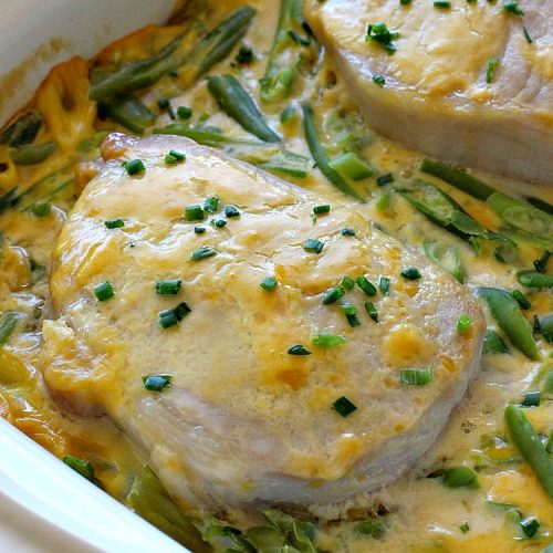 Au Gratin Pork Chops