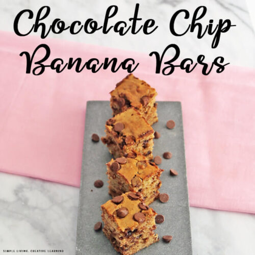 Chocolate Chip Banana Bars
