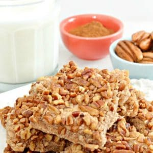 Cinnamon Pecan Squares