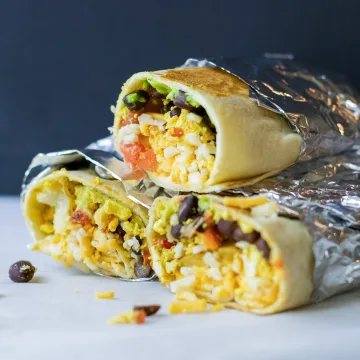 Ultimate Vegan Breakfast Burrito (Freezer-Friendly)