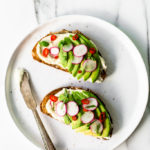Manna Bread with Radish, Basil, and Coconut Mayonnaise from Coconut Kitchen + A
Giveaway