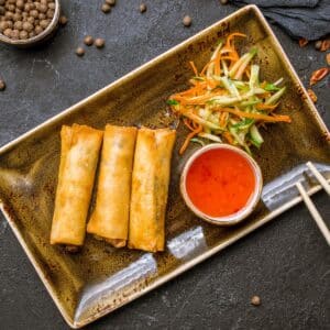 Air Fryer Chinese Egg Rolls
