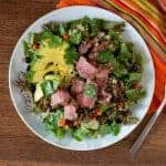 Black Bean Quinoa Salad with Chipotle Steak