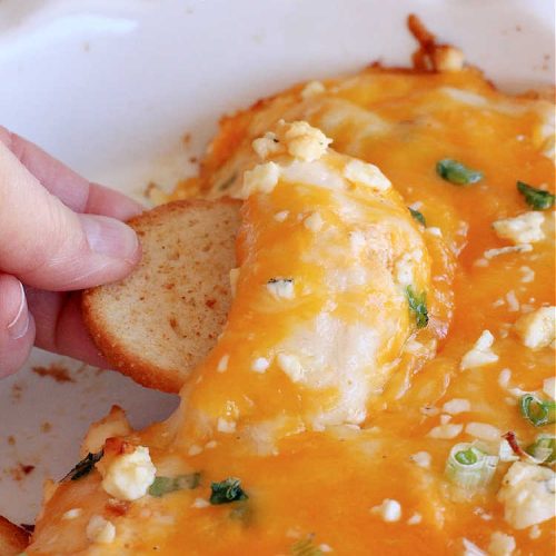 Keto Buffalo Chicken Dip