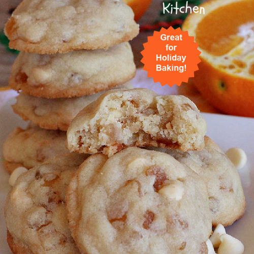 Candied Orange Cookies