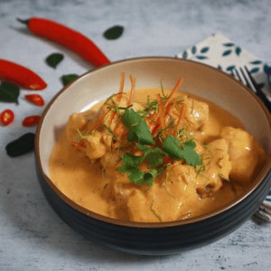 Choo Chee Curry with Monkfish