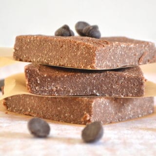 Chocolate Peanut Butter Protein Bars | Diabetic Friendly