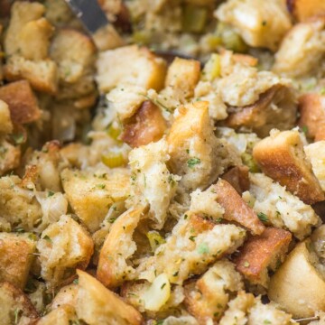 Slow Cooker Stuffing