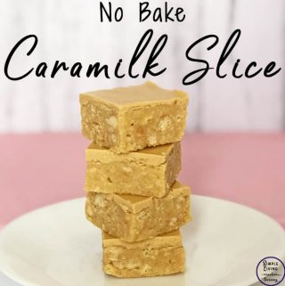 No Bake Caramilk Slice