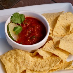 Quick Restaurant Style Chipotle Salsa (GF) (V)